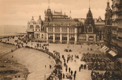 De Esplanade en de Kursaal door Unbekannt