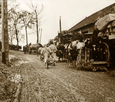 De Exodus, ca. 1914-ca. 1918 door Unbekannt