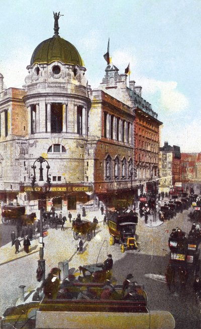 Het Gaiety Theater, Strand, Londen, 1907 door Unbekannt