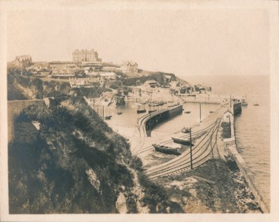 De haven - Newquay, 1927 door Unbekannt