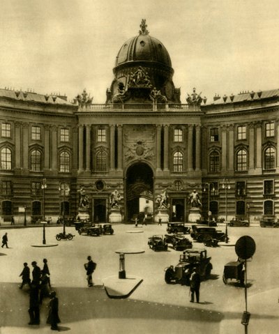 De Hofburg, Wenen, Oostenrijk, ca. 1935 door Unbekannt