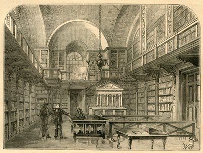 De Bibliotheek van St. Pauls, 1897 door Unbekannt