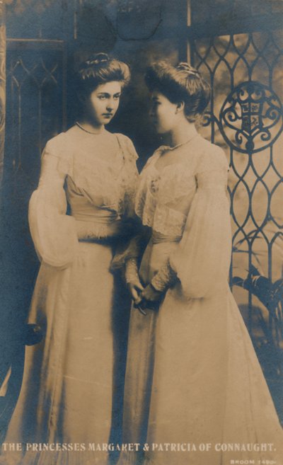 De prinsessen Margaret & Patricia van Connaught door Unbekannt