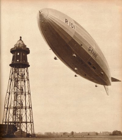 De R101, 1930, 1938 door Unbekannt