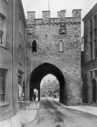 De Stadspoort, Chepstow, Monmouthshire, Wales, 1924-1926 door Unbekannt