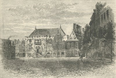 Het stadhuis, Haarlem door Unbekannt