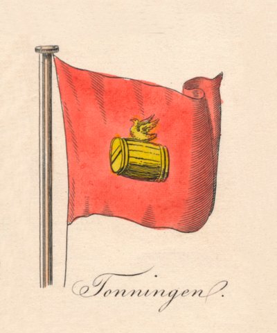 Tonningen, 1838 door Unbekannt