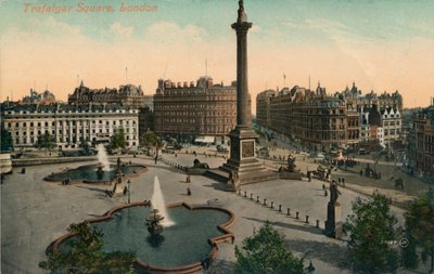 Trafalgar Square, Londen door Unbekannt