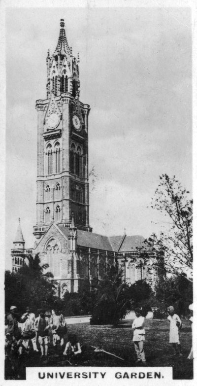 Universiteitstuin, Bombay, India, c1925 door Unbekannt