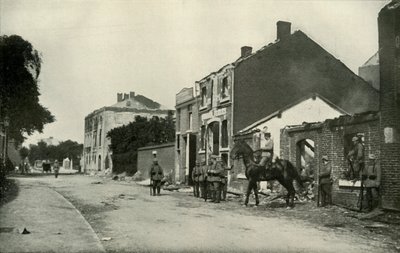 Visé in de handen van de Duitsers, 1919 door Unbekannt