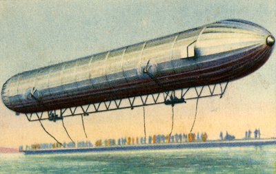 Zeppelin LZ 1, 1900, 1932 door Unbekannt