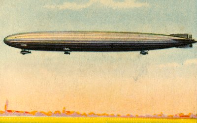 Zeppelin L 59, 1917, 1932 door Unbekannt