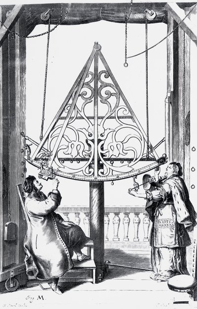 Messing sextant, ca. 1658-1673 door Unbekannt