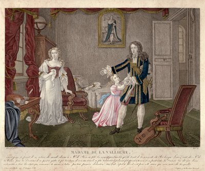 Madame de Lavallière, Parijs, c.1825 door Unbekannter Künstler