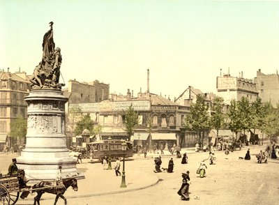 Place Clichy in Parijs door Unbekannt