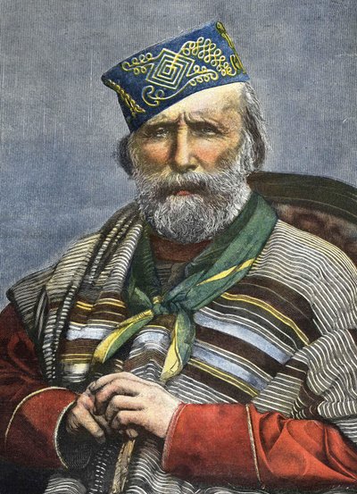 Giuseppe Garibaldi (1807 - 1882) door Unknown artist