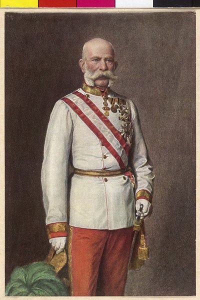 Keizer van Oostenrijk Franz Joseph I door Unknown artist