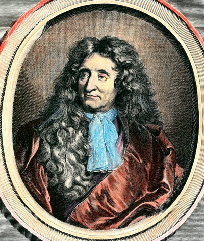 Portret van Jean de La Fontaine door Unknown artist