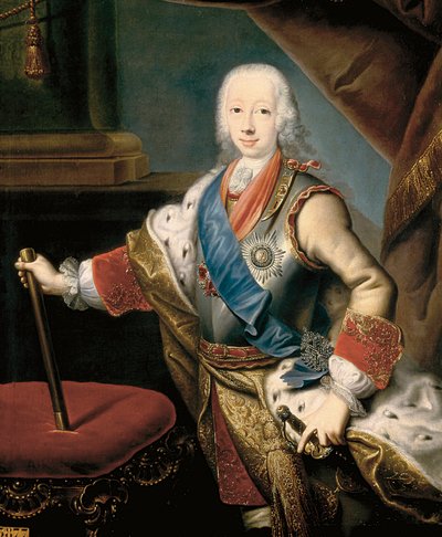 Portret van Peter III van Rusland door Unknown artist