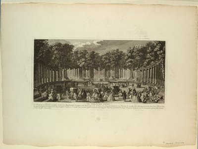 Versailles, Tuinen, Watertheater door Unknown artist