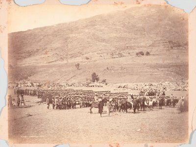 Kashmir Contingent van de Black Mountain expeditie door Unknown photographer