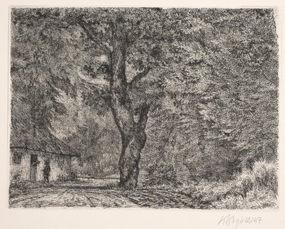 Het huis in het bos door Vilhelm Kyhn