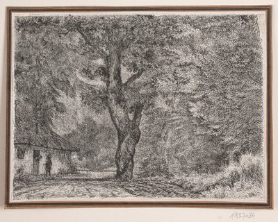 Het Huis in het Bos door Vilhelm Kyhn