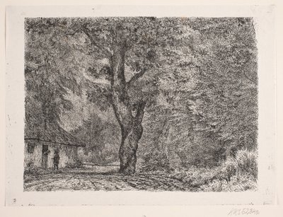 Het huis in het bos door Vilhelm Kyhn