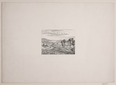 Landschap van de Himmelbjergegnen door Vilhelm Kyhn