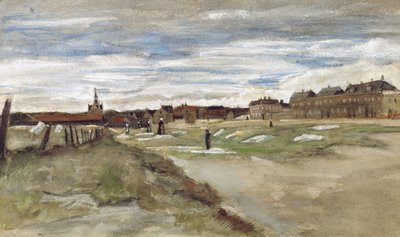 Blekerij in Scheveningen door Vincent van Gogh