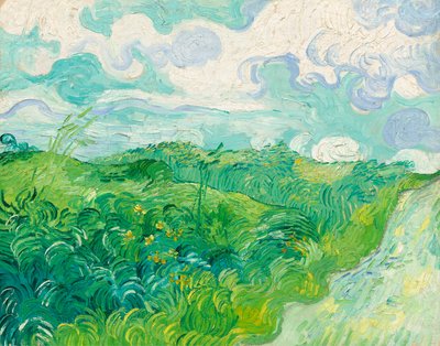 Groene tarwevelden, Auvers door Vincent van Gogh