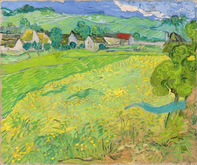 Les Vessenots in Auvers door Vincent van Gogh