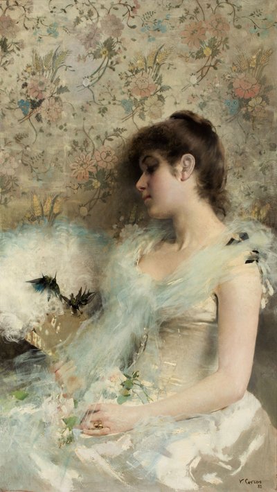 Colibrì, 1883 door Vittorio Matteo Corcos