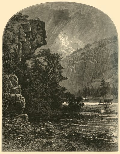 Profile Rock, 1874 door W. J. Linton