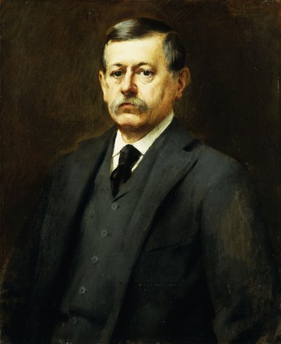 Portret van Patterson door Willard Leroy Metcalf