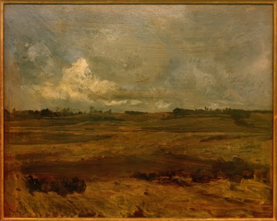 Landschap in Noord-Brabant door Willem van Konijnenburg