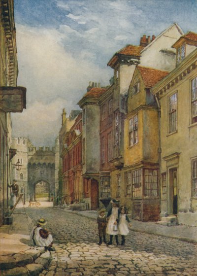 Church Street, Kijkend naar het Noorden, ca. 1900 door William Biscombe Gardner