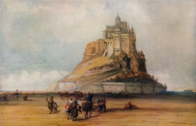 Mont St. Michel, c1861 door William Callow