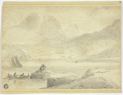 Kust van Argyllshire door William Daniell