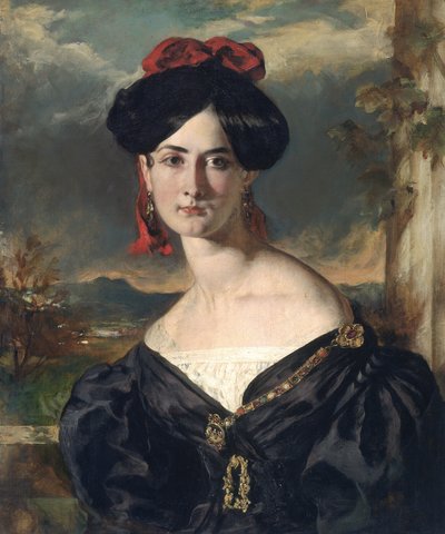 Louisa Vaughan (geboren Rolls) door William Etty