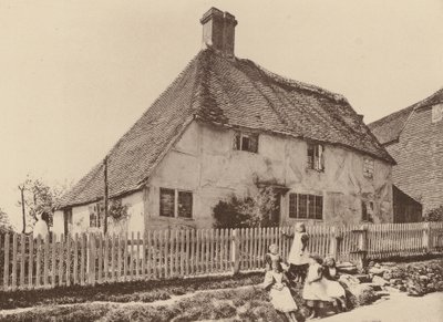 In Burwash, Sussex door William Galsworthy Davie