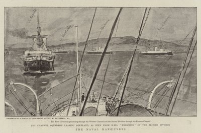 De Marine Manoeuvres door William Hatherell