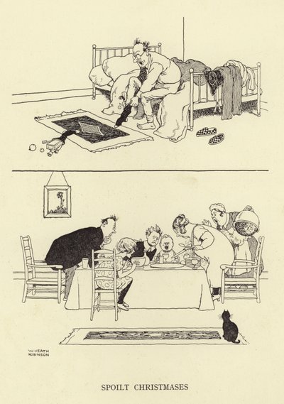 Verpeste Kerstmissen door William Heath Robinson