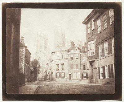 Een Scène in York door William Henry Fox Talbot