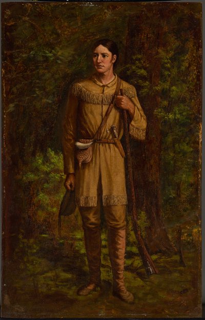 Davy Crockett door William Henry Huddle