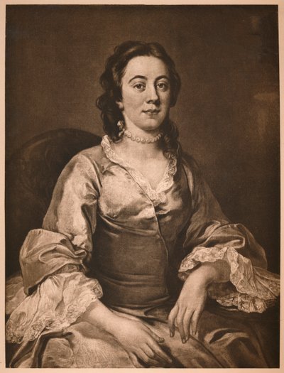 Frances Arnold, 1738-1740 door William Hogarth