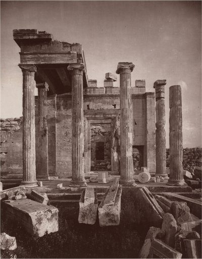 De Akropolis van Athene, plaat 20 door William James Stillman