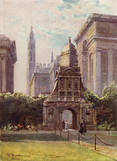 De Poort van Eer, Caius College door William Matthison