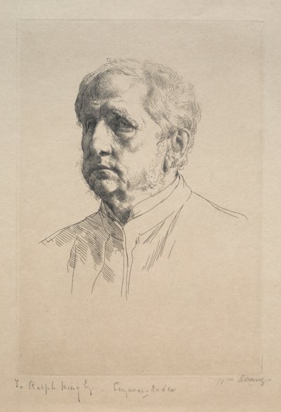 Sir Francis Seymour Haden door William Strang