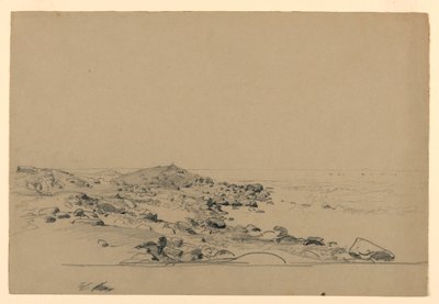 Studie van de Kust, Rhode Island door William Trost Richards